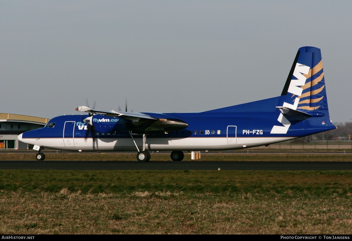 Aircraft Photo of PH-FZG | Fokker 50 | VLM Airlines | AirHistory.net #547276