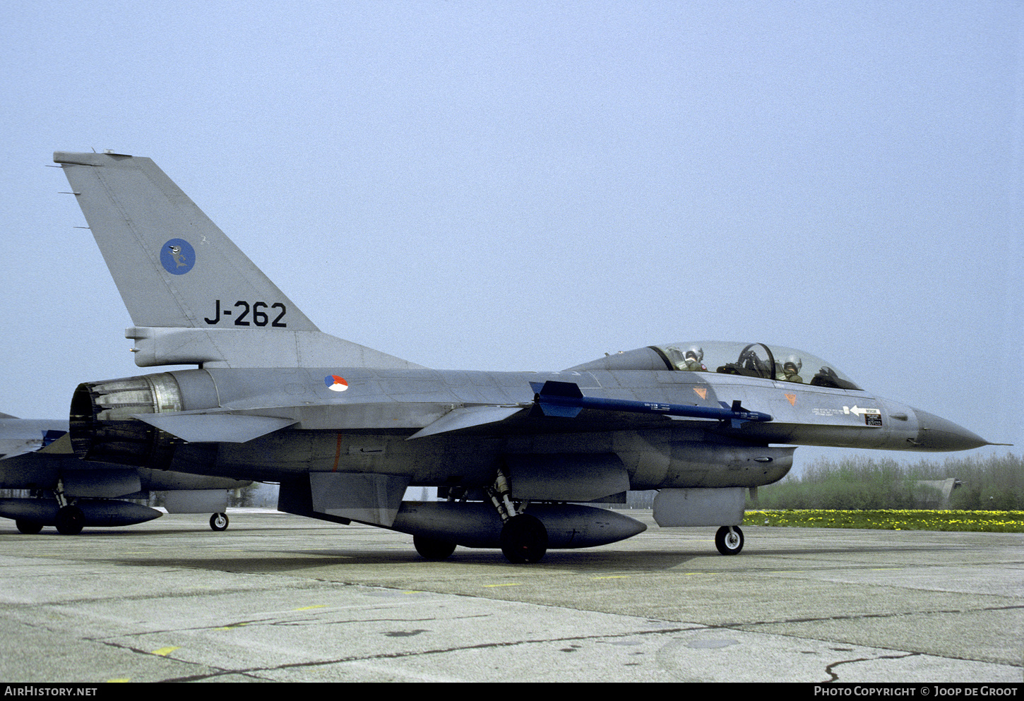 Aircraft Photo of J-262 | General Dynamics F-16B Fighting Falcon | Netherlands - Air Force | AirHistory.net #547284