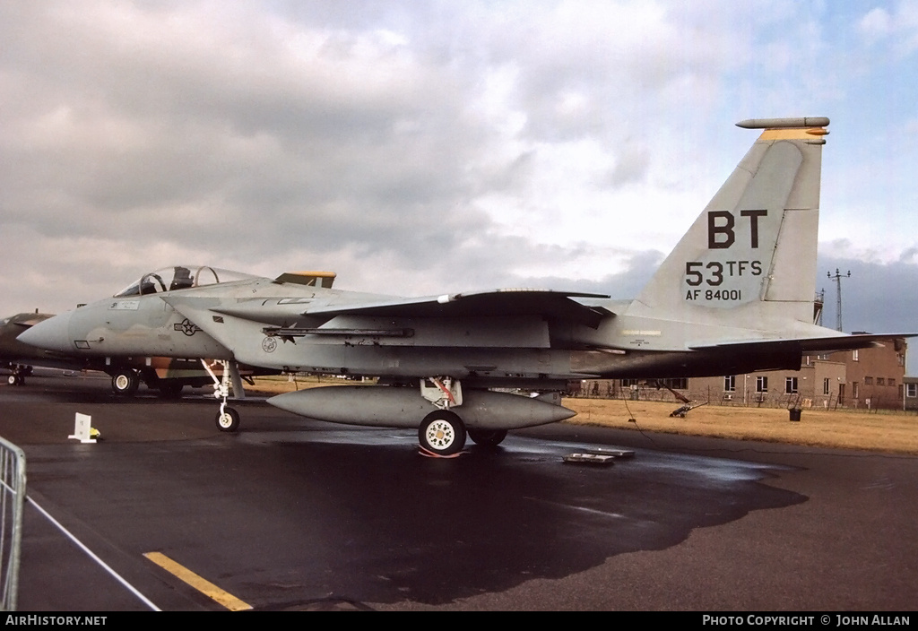 Aircraft Photo of 84-0001 / AF84-001 | McDonnell Douglas F-15C Eagle | USA - Air Force | AirHistory.net #547291