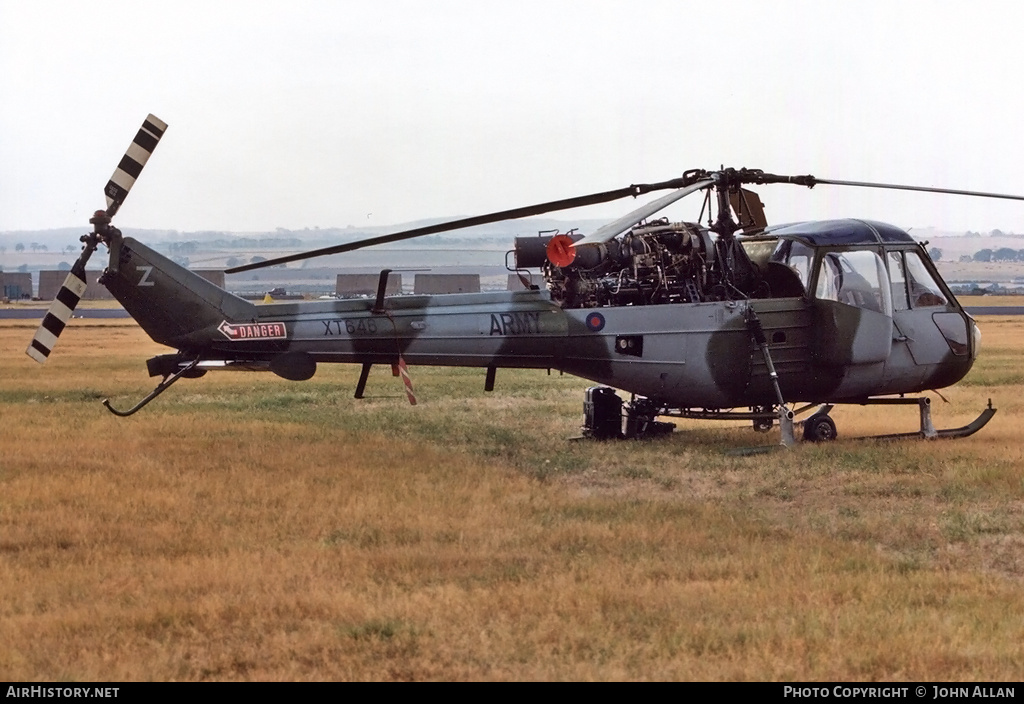 Aircraft Photo of XT646 | Westland Scout AH1 (P-531-2) | UK - Army | AirHistory.net #547306