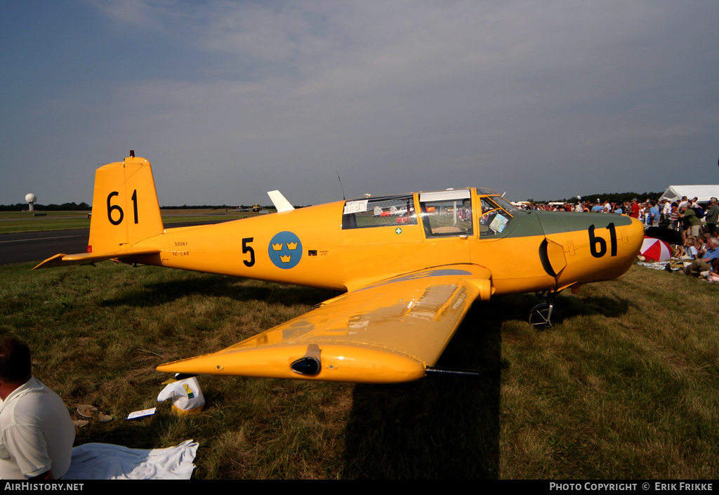 Aircraft Photo of SE-LAR | Saab Sk50B Safir (91B) | Ljungbyheds Aeronautiska Sällskap | AirHistory.net #547313