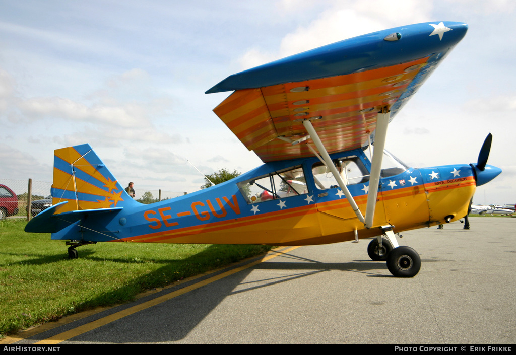 Aircraft Photo of SE-GUV | American Champion 8KCAB Decathlon | AirHistory.net #547322