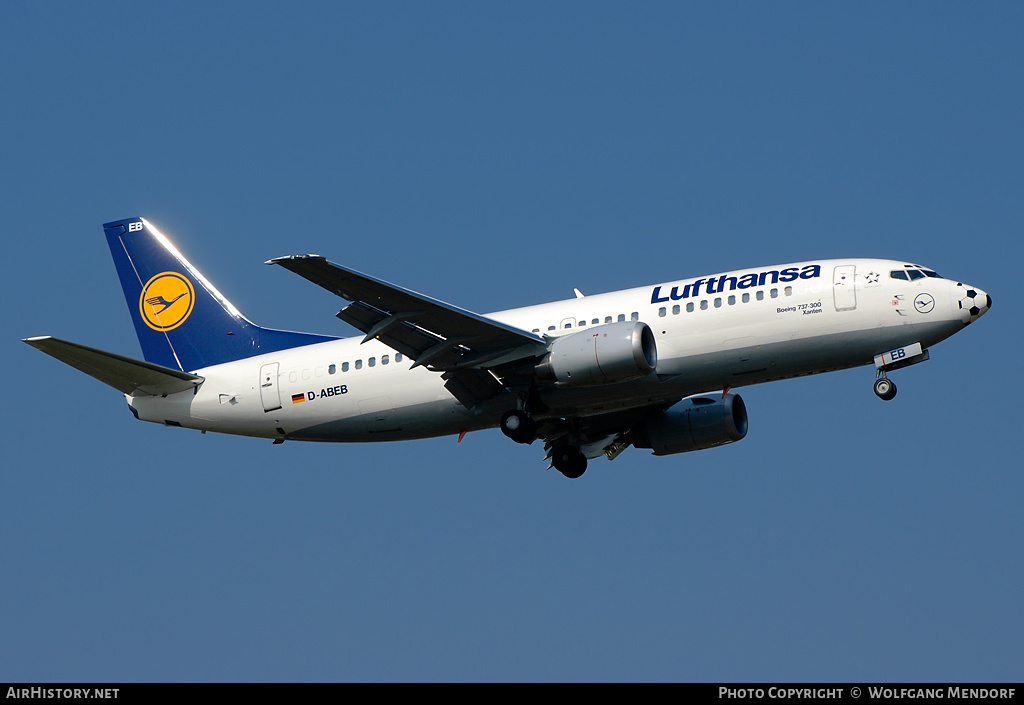 Aircraft Photo of D-ABEB | Boeing 737-330 | Lufthansa | AirHistory.net #547327