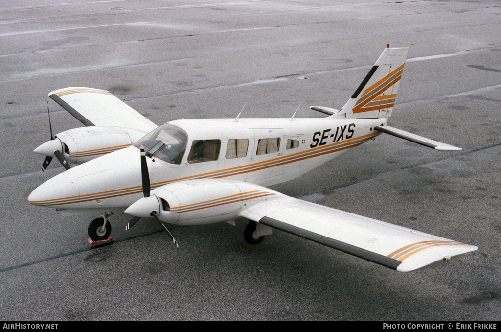 Aircraft Photo of SE-IXS | Piper PA-34-220T Seneca III | AirHistory.net #547332