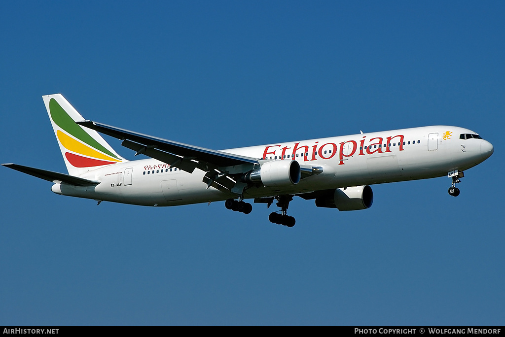 Aircraft Photo of ET-ALP | Boeing 767-360/ER | Ethiopian Airlines | AirHistory.net #547333