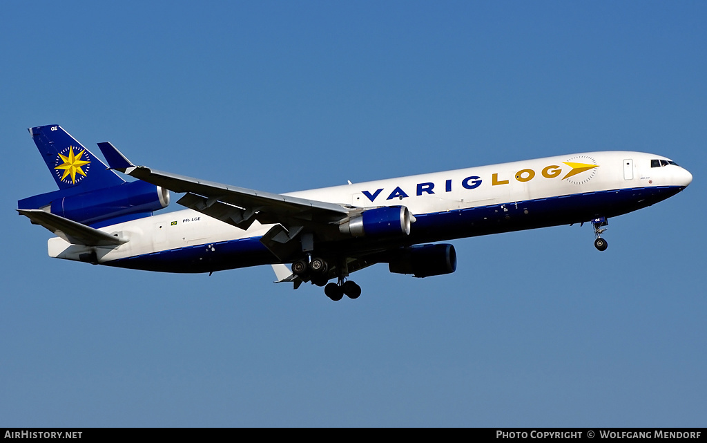 Aircraft Photo of PR-LGE | McDonnell Douglas MD-11/F | Varig Log | AirHistory.net #547343