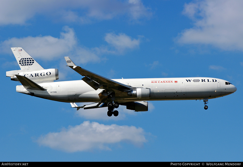 Aircraft Photo of N275WA | McDonnell Douglas MD-11CF | World Airways Cargo | AirHistory.net #547349