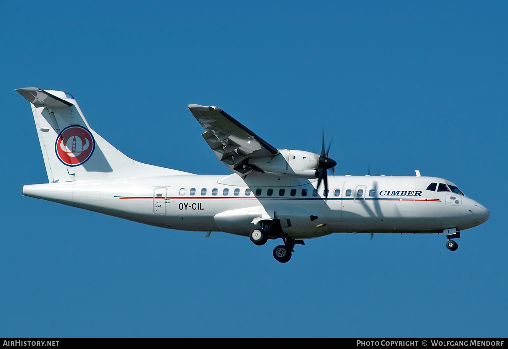 Aircraft Photo of OY-CIL | ATR ATR-42-500 | Cimber Air | AirHistory.net #547362