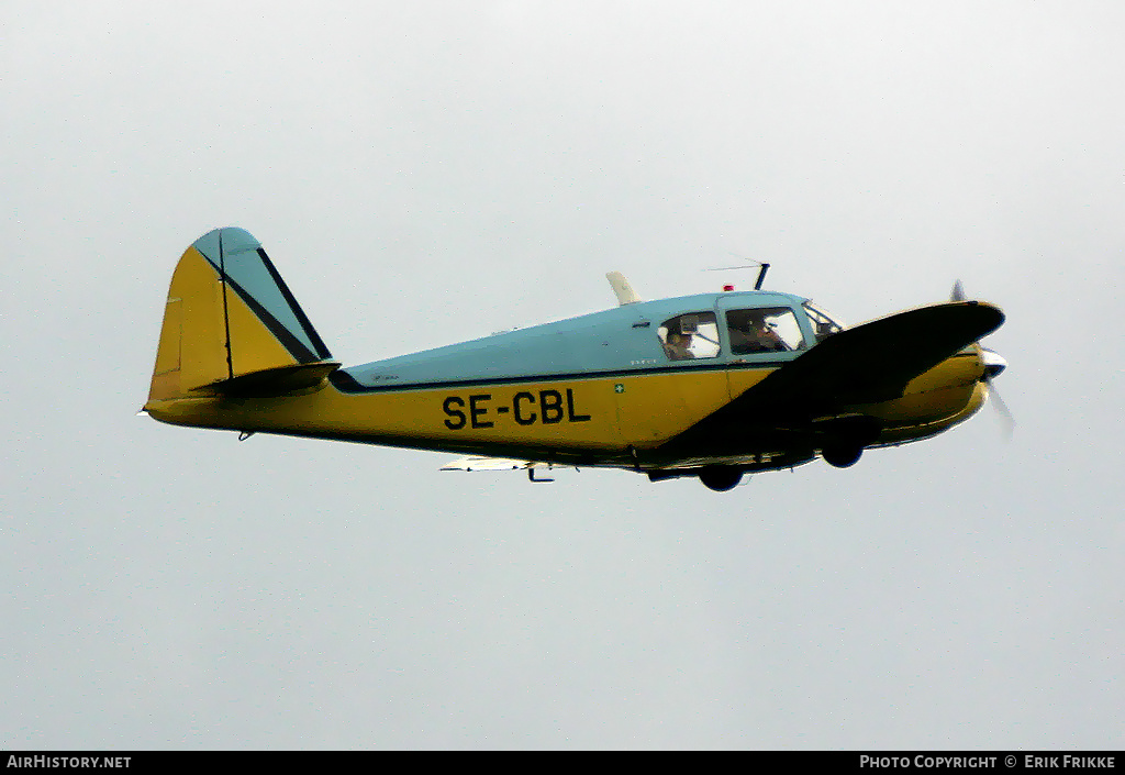 Aircraft Photo of SE-CBL | Piper PA-23-150 Apache | AirHistory.net #547363