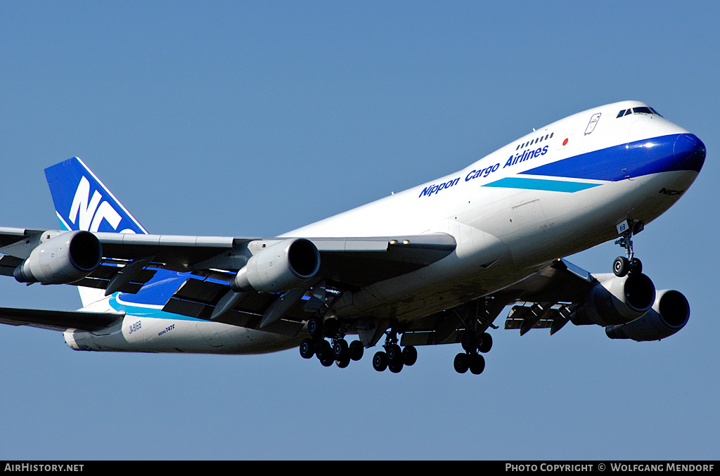 Aircraft Photo of JA8168 | Boeing 747-281F/SCD | Nippon Cargo Airlines - NCA | AirHistory.net #547364