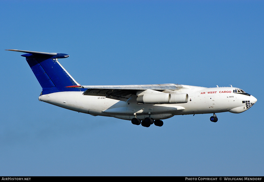 Aircraft Photo of ST-EWC | Ilyushin Il-76TD | Air West Cargo | AirHistory.net #547365
