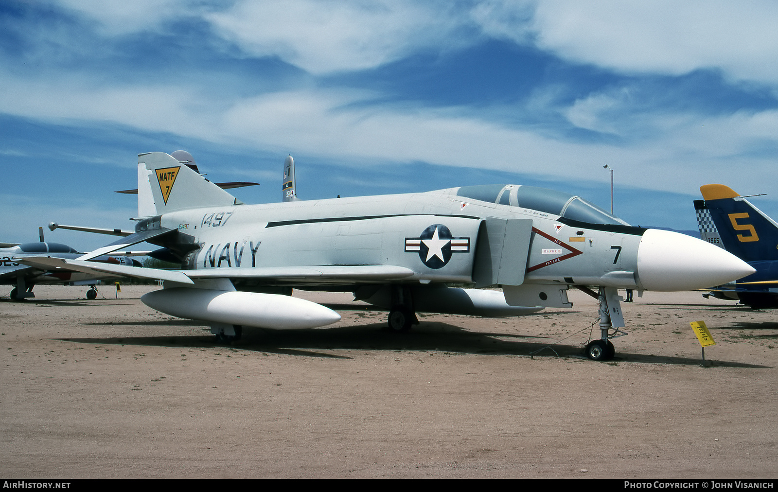 Aircraft Photo of 151497 | McDonnell YF-4J Phantom II | USA - Navy | AirHistory.net #547376
