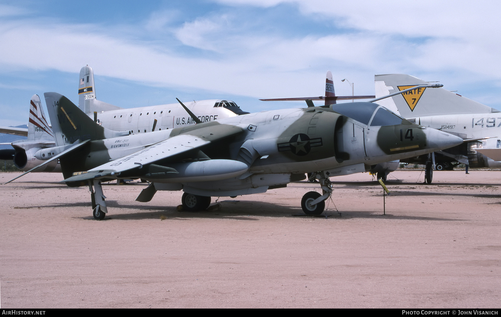 Aircraft Photo of 159241 | Hawker Siddeley AV-8C Harrier | USA - Marines | AirHistory.net #547379