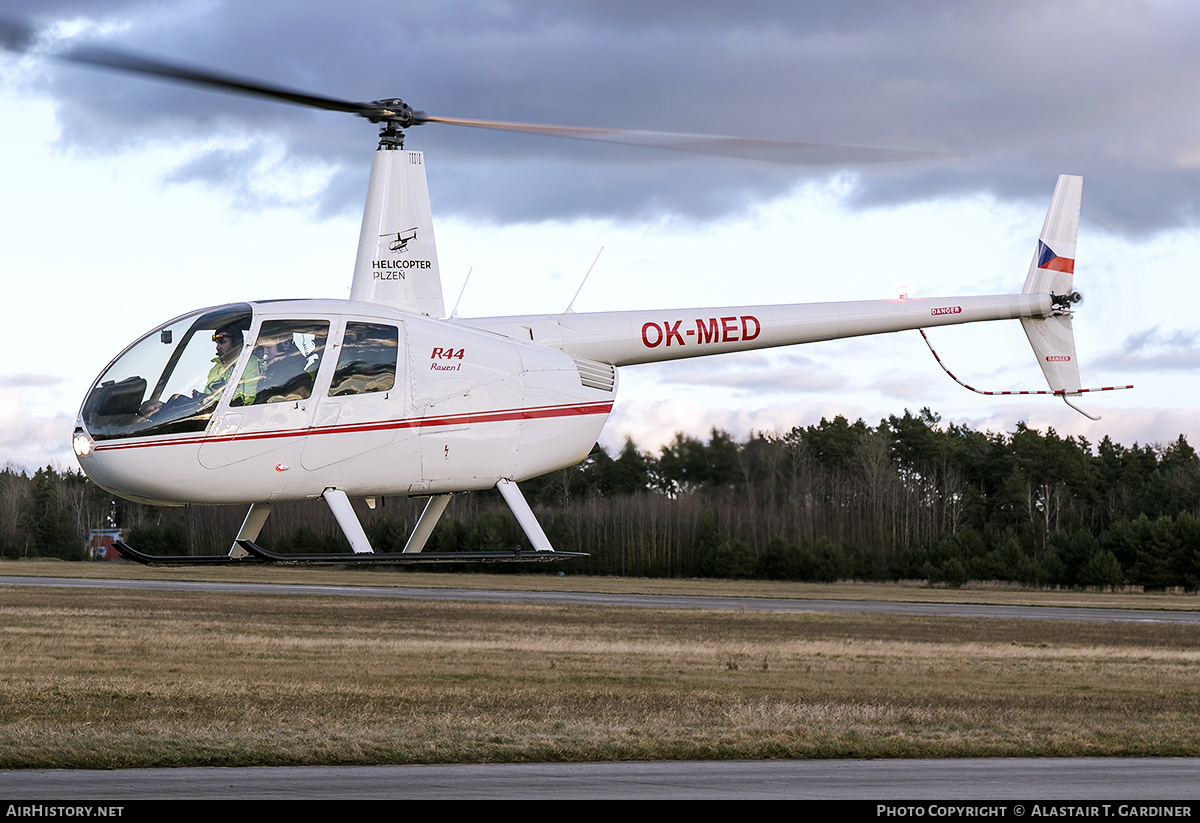 Aircraft Photo of OK-MED | Robinson R-44 Raven I | Helicopter Plzeň | AirHistory.net #547382