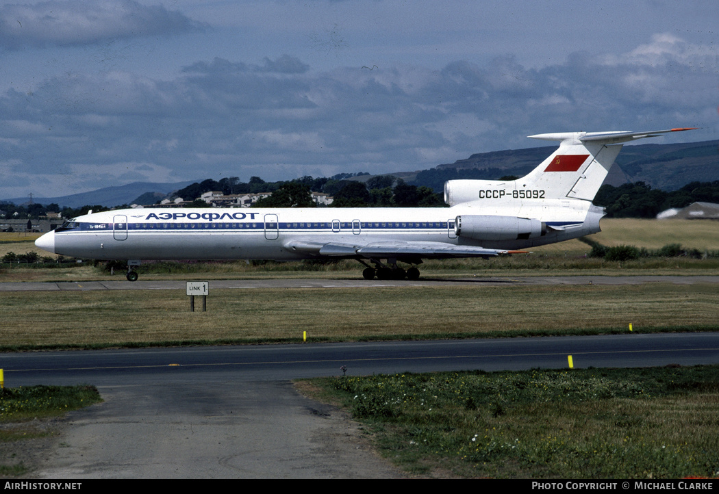 Aircraft Photo of CCCP-85092 | Tupolev Tu-154B-1 | Aeroflot | AirHistory.net #547394