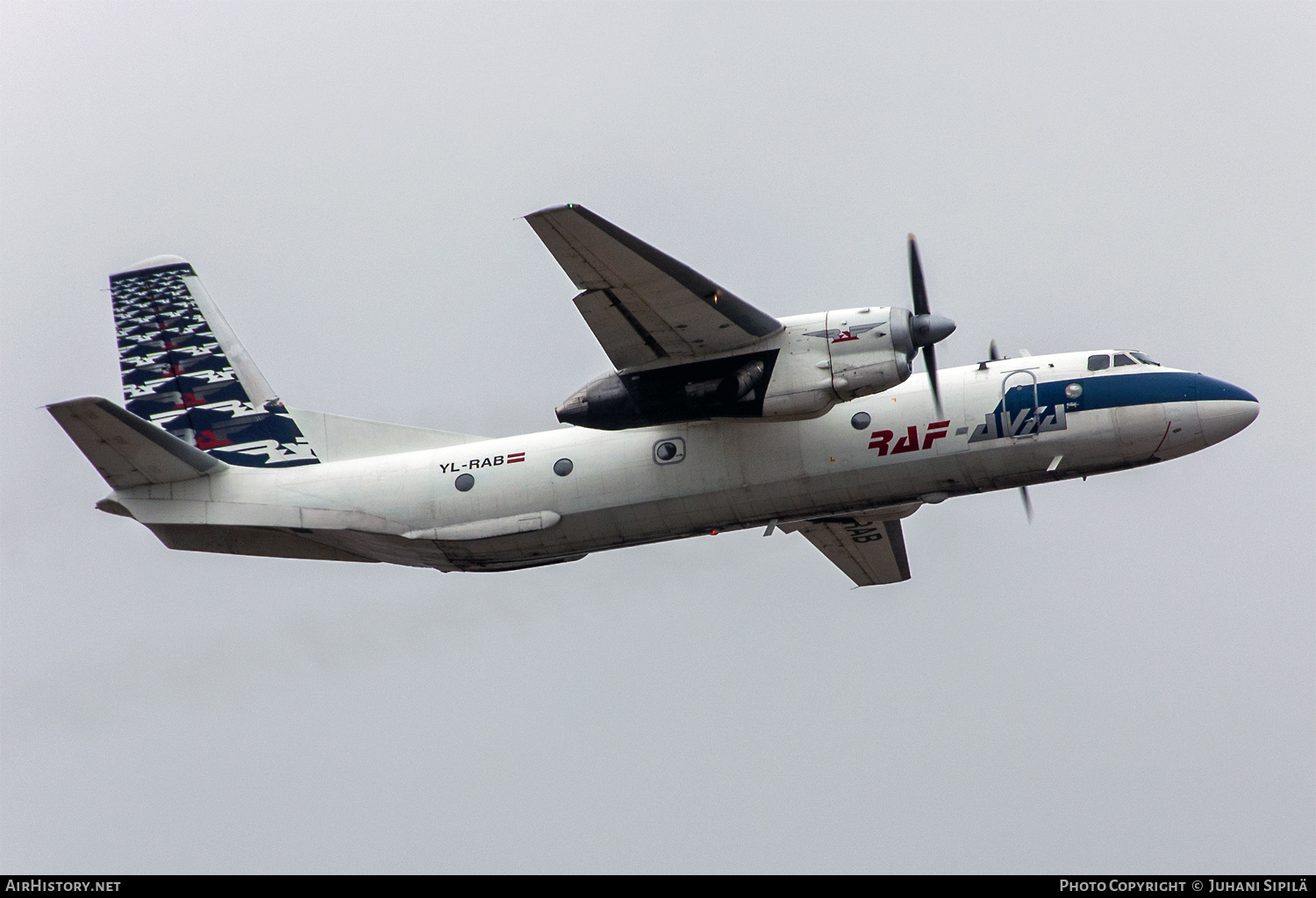 Aircraft Photo of YL-RAB | Antonov An-26B | RAF-Avia Airlines | AirHistory.net #547410