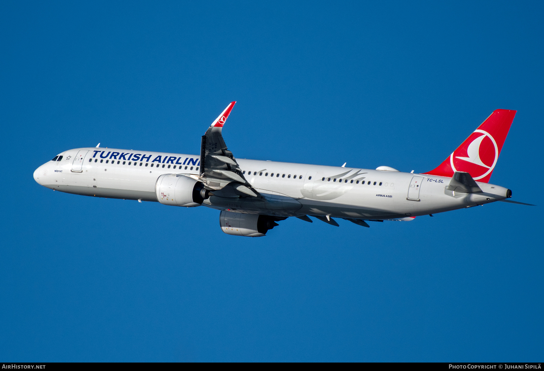 Aircraft Photo of TC-LSL | Airbus A321-271NX | Turkish Airlines | AirHistory.net #547432