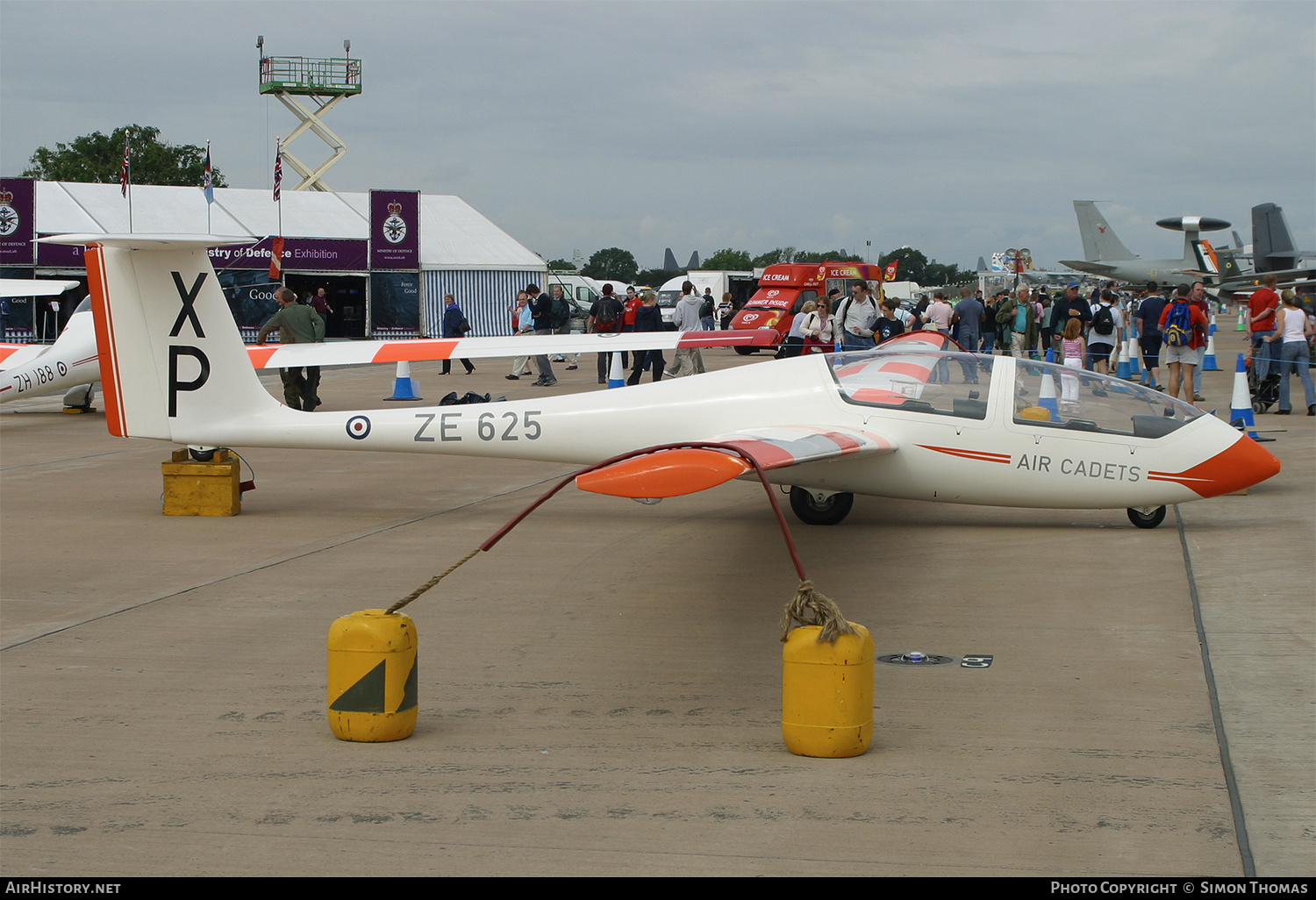 Aircraft Photo of ZE625 | Grob G-103A Viking TX1 | UK - Air Force | AirHistory.net #547453