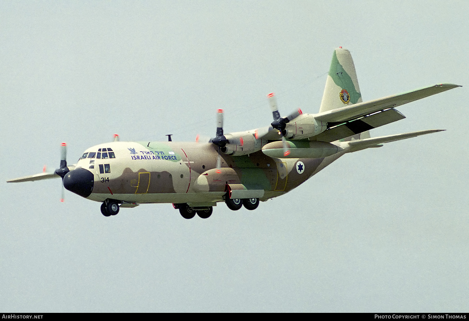 Aircraft Photo of 314 | Lockheed C-130E Hercules (L-382) (Karnaf) | Israel - Air Force | AirHistory.net #547458