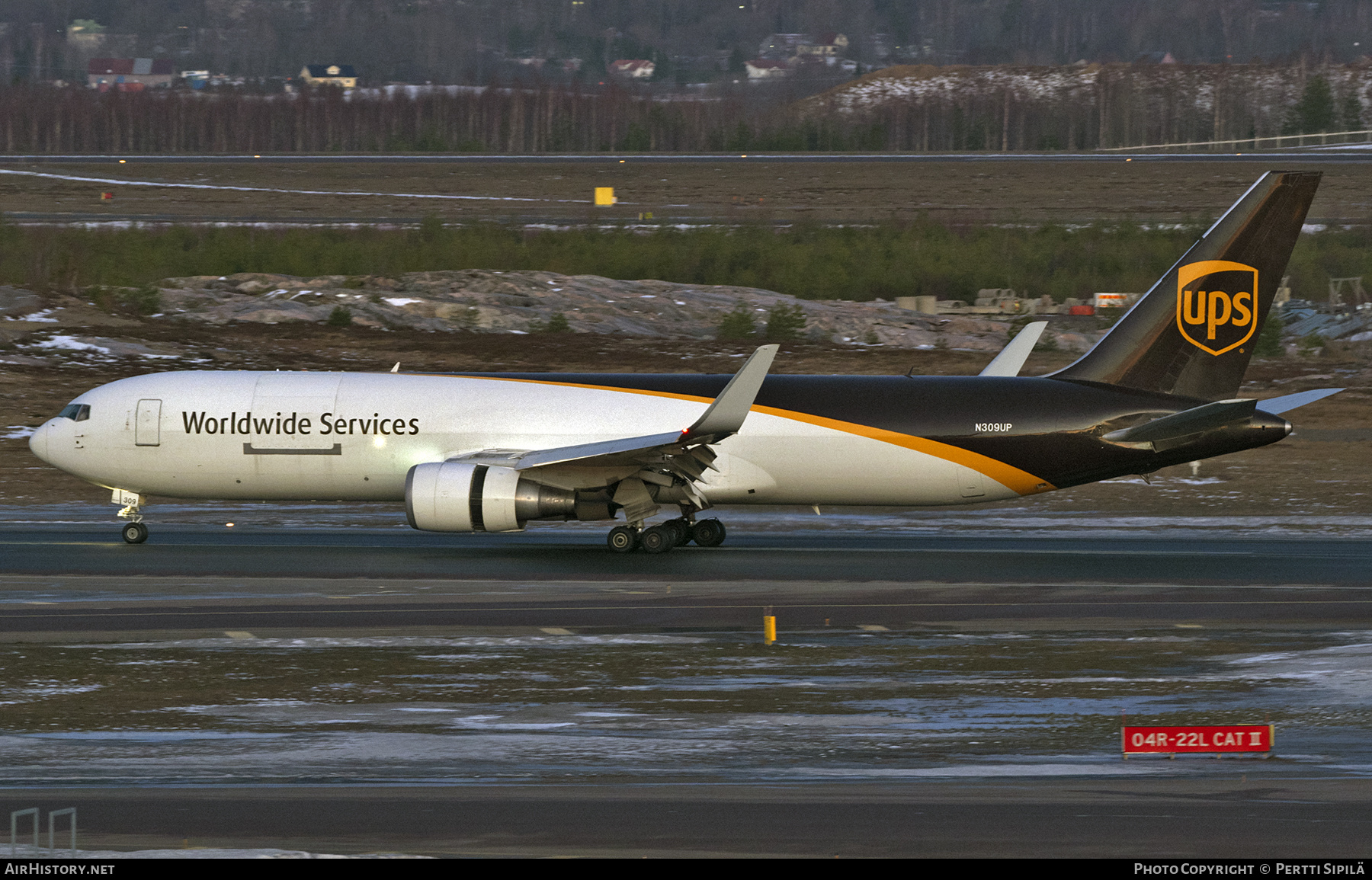 Aircraft Photo of N309UP | Boeing 767-34AF/ER | United Parcel Service - UPS | AirHistory.net #547459