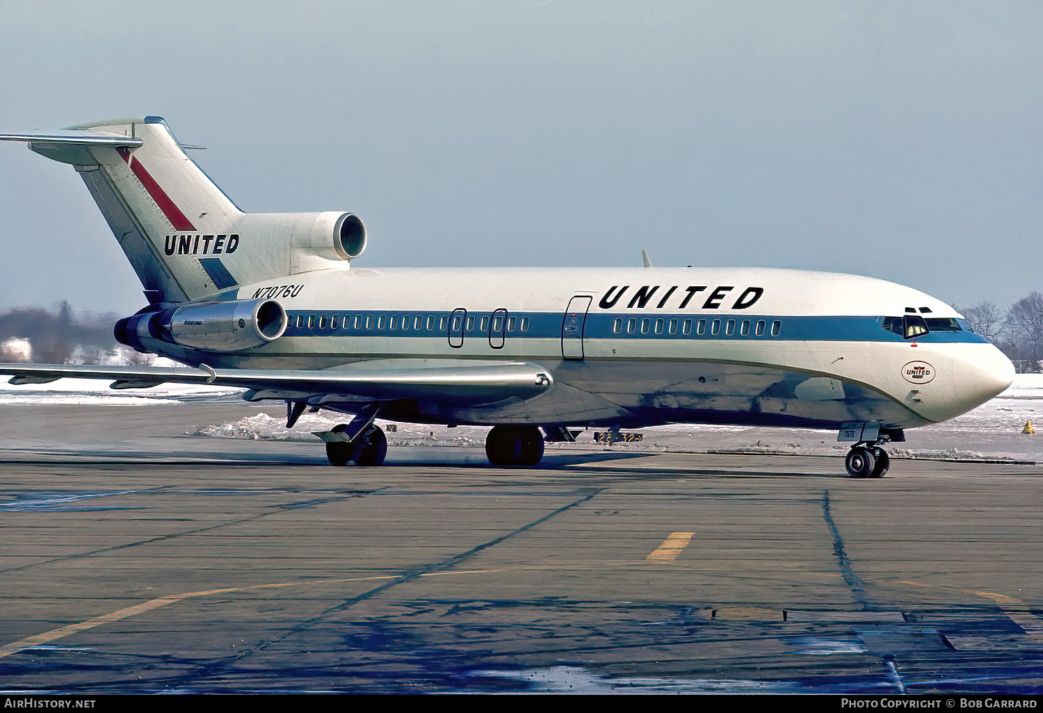 Aircraft Photo of N7076U | Boeing 727-22 | United Air Lines | AirHistory.net #547461
