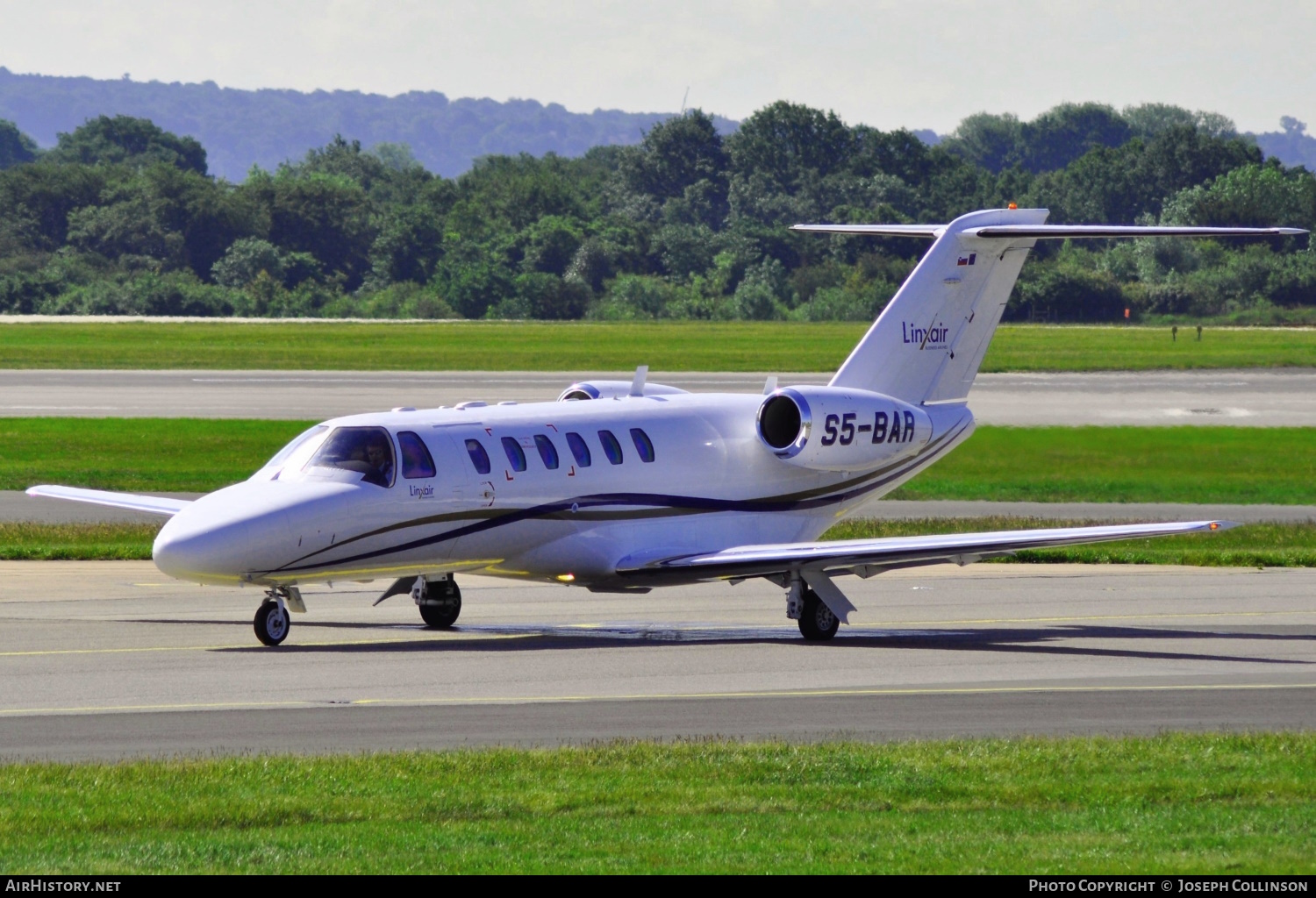 Aircraft Photo of S5-BAR | Cessna 525A CitationJet CJ2+ | Linxair Business Airlines | AirHistory.net #547473