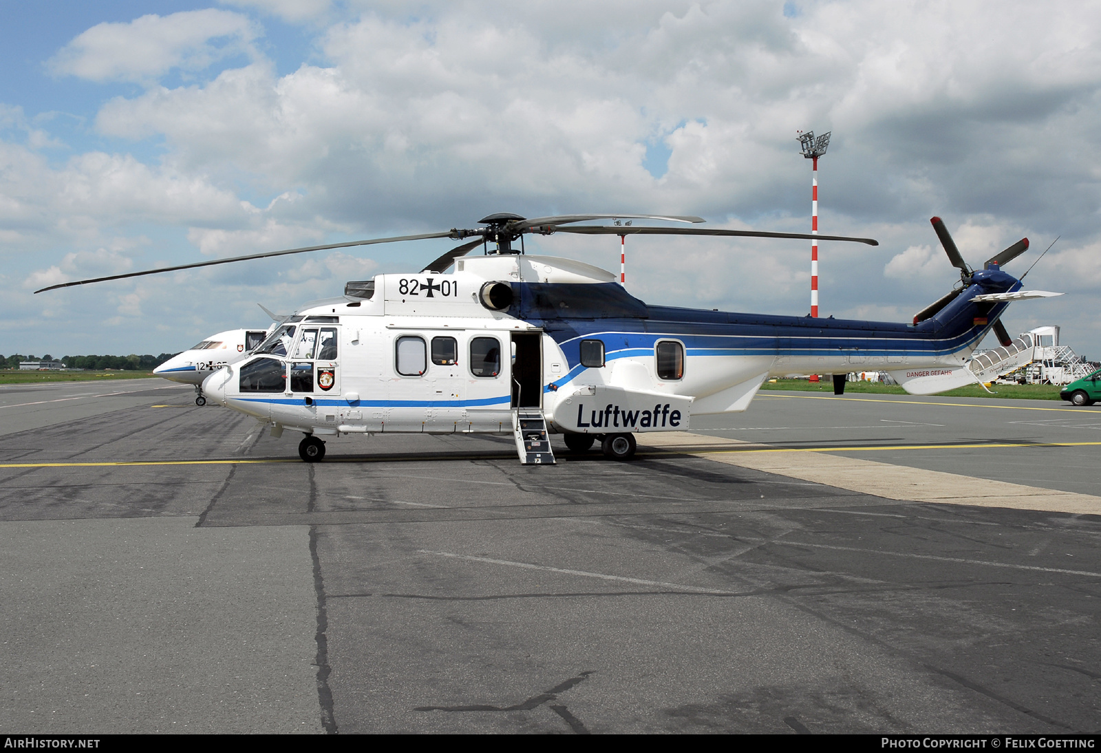 Aircraft Photo of 8201 | Eurocopter AS-532U2 Cougar Mk2 | Germany - Air Force | AirHistory.net #547477