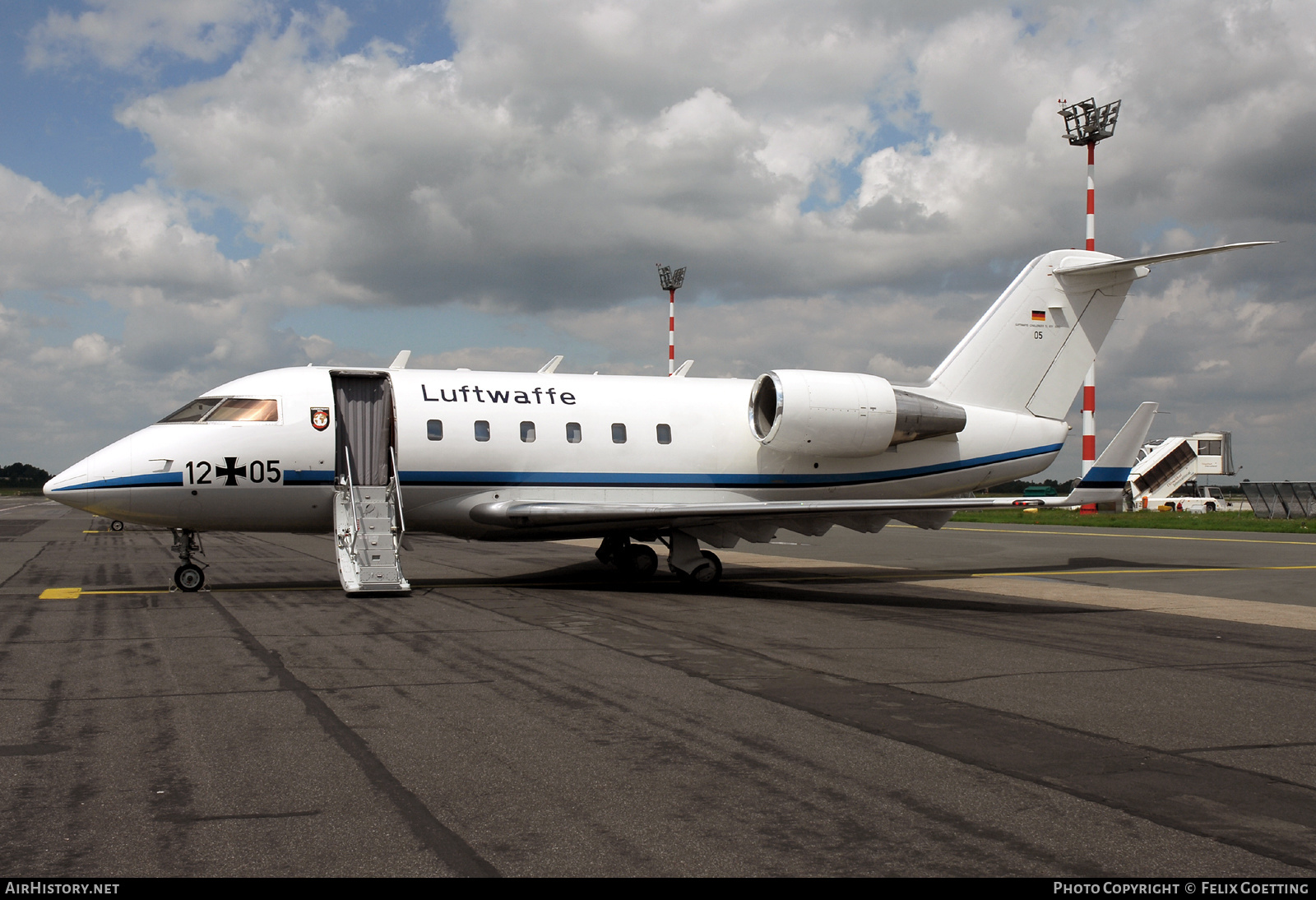 Aircraft Photo of 1205 | Canadair Challenger 601 (CL-600-2A12) | Germany - Air Force | AirHistory.net #547478