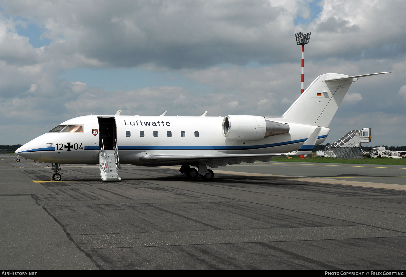 Aircraft Photo of 1204 | Canadair Challenger 601 (CL-600-2A12) | Germany - Air Force | AirHistory.net #547479