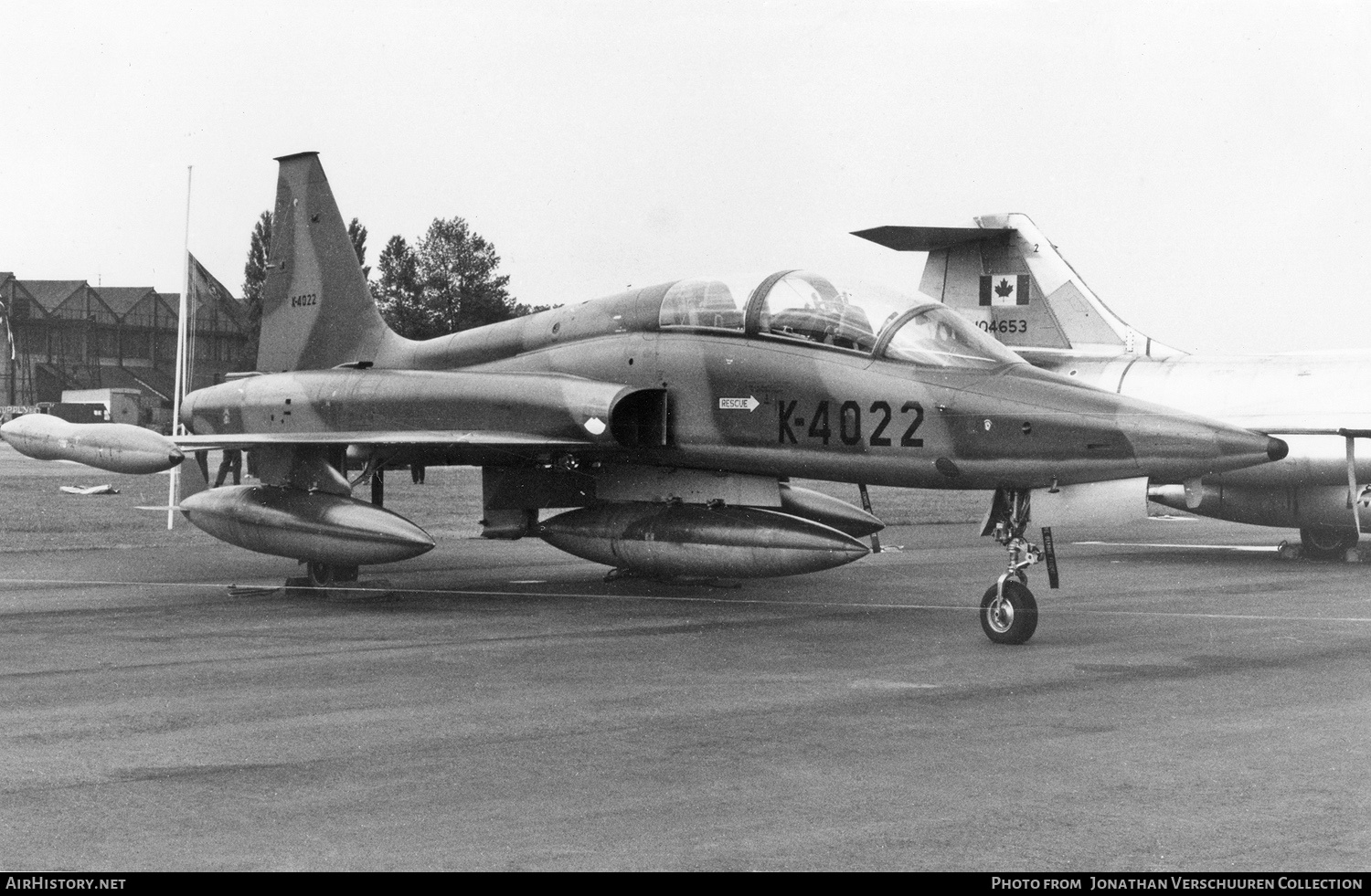 Aircraft Photo of K-4022 | Canadair NF-5B | Netherlands - Air Force | AirHistory.net #547490