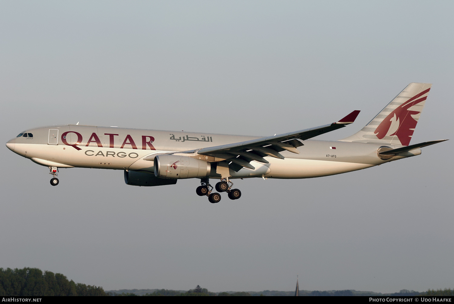 Aircraft Photo of A7-AFG | Airbus A330-243F | Qatar Airways Cargo | AirHistory.net #547499