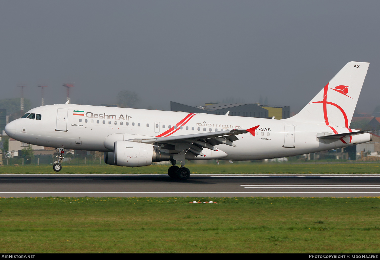 Aircraft Photo of EP-SAS | Airbus A319-111 | Qeshm Air | AirHistory.net #547515