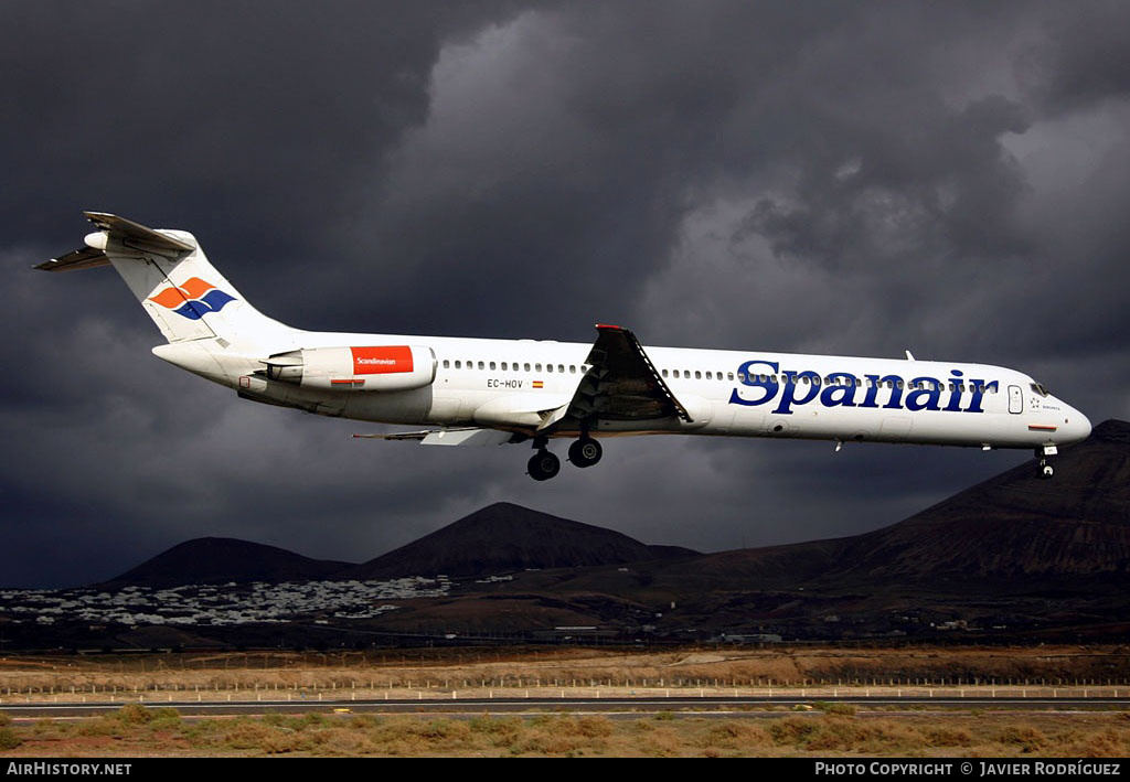 Aircraft Photo of EC-HOV | McDonnell Douglas MD-82 (DC-9-82) | Spanair | AirHistory.net #547516