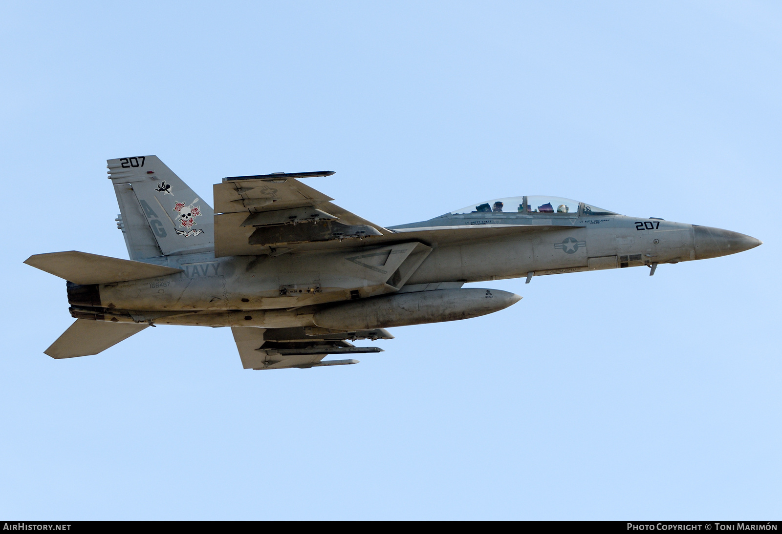 Aircraft Photo of 168487 | Boeing F/A-18F Super Hornet | USA - Navy | AirHistory.net #547533
