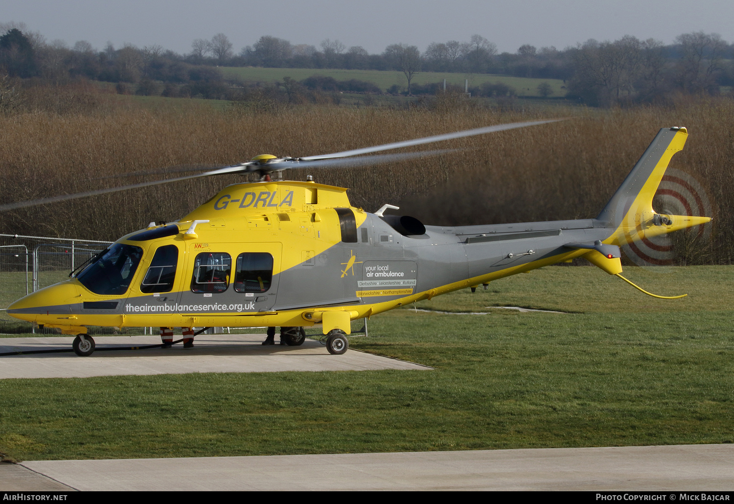 Aircraft Photo of G-DRLA | AgustaWestland AW-109SP GrandNew | Air Ambulance Service | AirHistory.net #547534