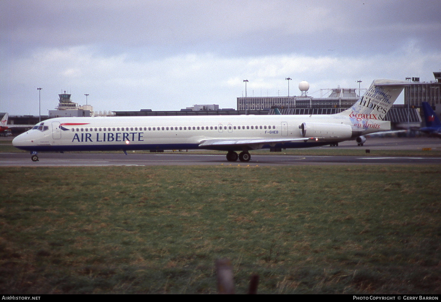 Aircraft Photo of F-GHEB | McDonnell Douglas MD-83 (DC-9-83) | Air Liberté | AirHistory.net #547547