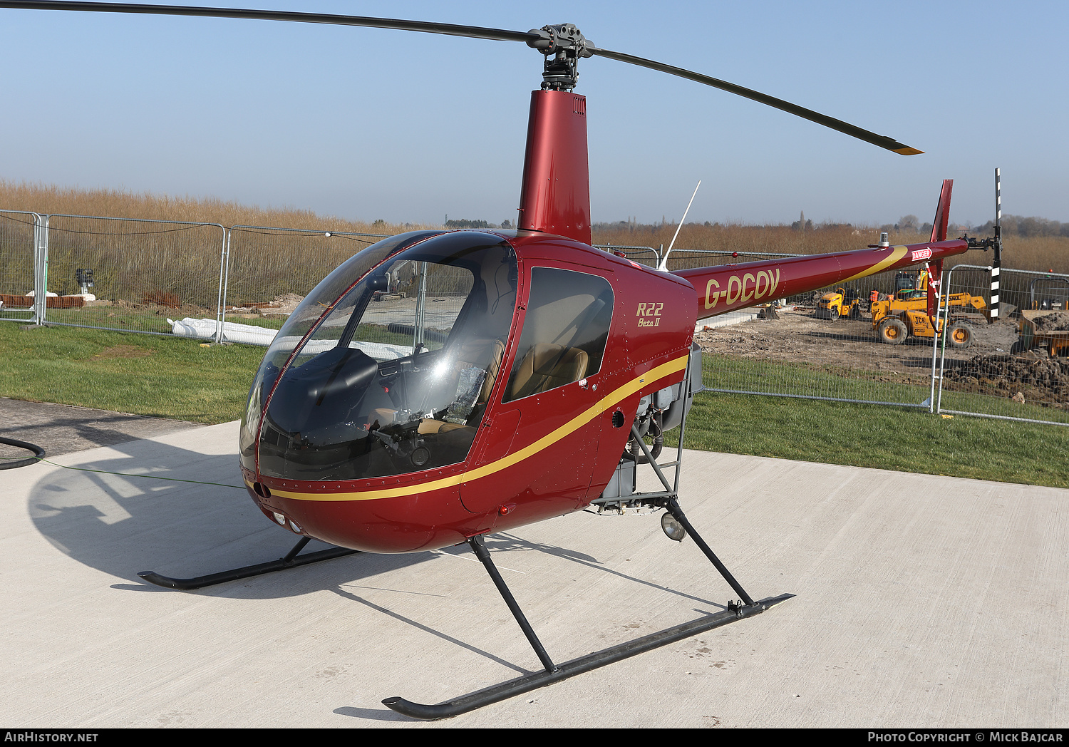 Aircraft Photo of G-OCOV | Robinson R-22 Beta | AirHistory.net #547549