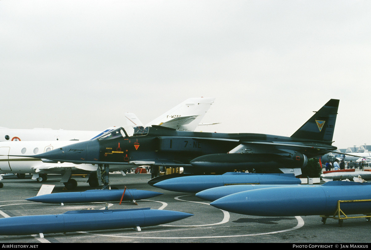 Aircraft Photo of A151 | Sepecat Jaguar A | France - Air Force | AirHistory.net #547562