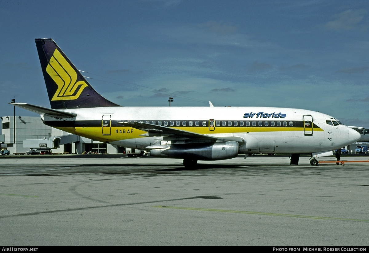 Aircraft Photo of N46AF | Boeing 737-112 | Air Florida | AirHistory.net #547566