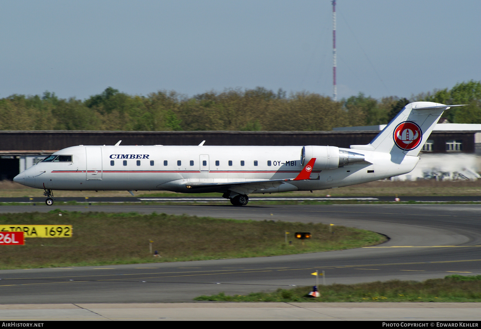 Aircraft Photo of OY-MBI | Bombardier CRJ-200LR (CL-600-2B19) | Cimber Air | AirHistory.net #547573