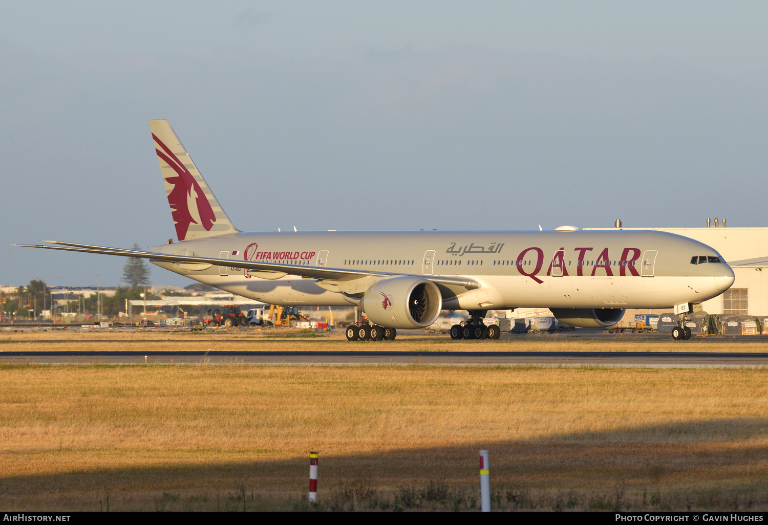 Aircraft Photo of A7-BEI | Boeing 777-3DZ/ER | Qatar Airways | AirHistory.net #547577