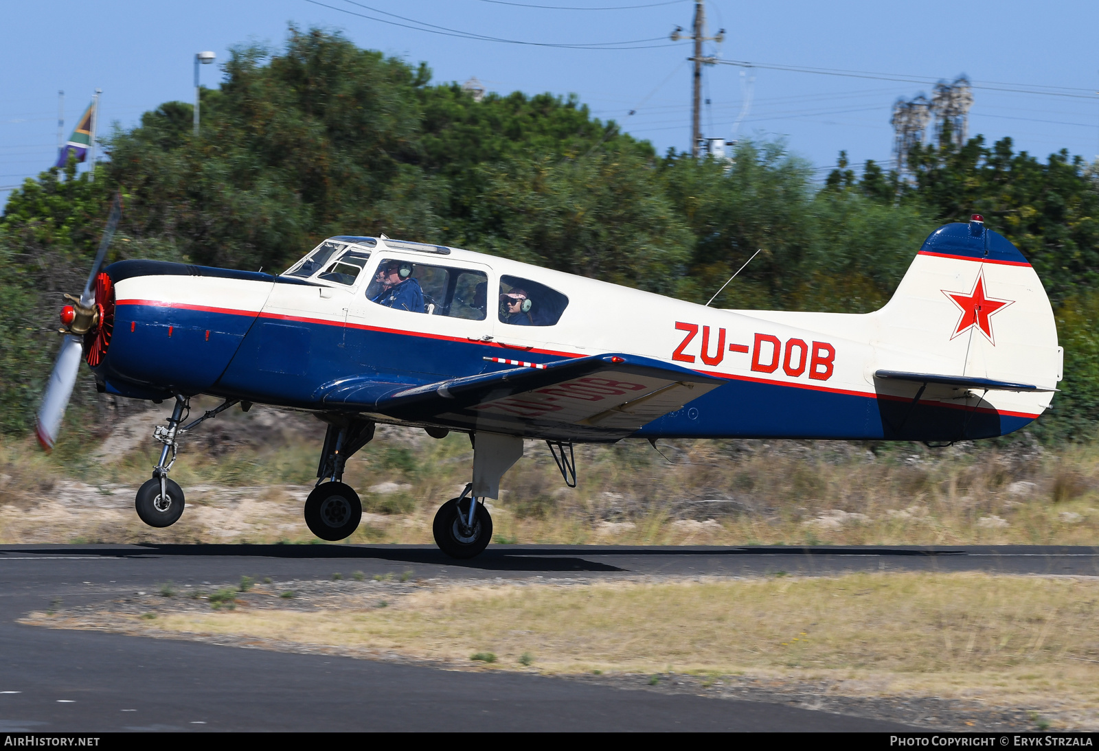 Aircraft Photo of ZU-DOB | Yakovlev Yak-18T | AirHistory.net #547580