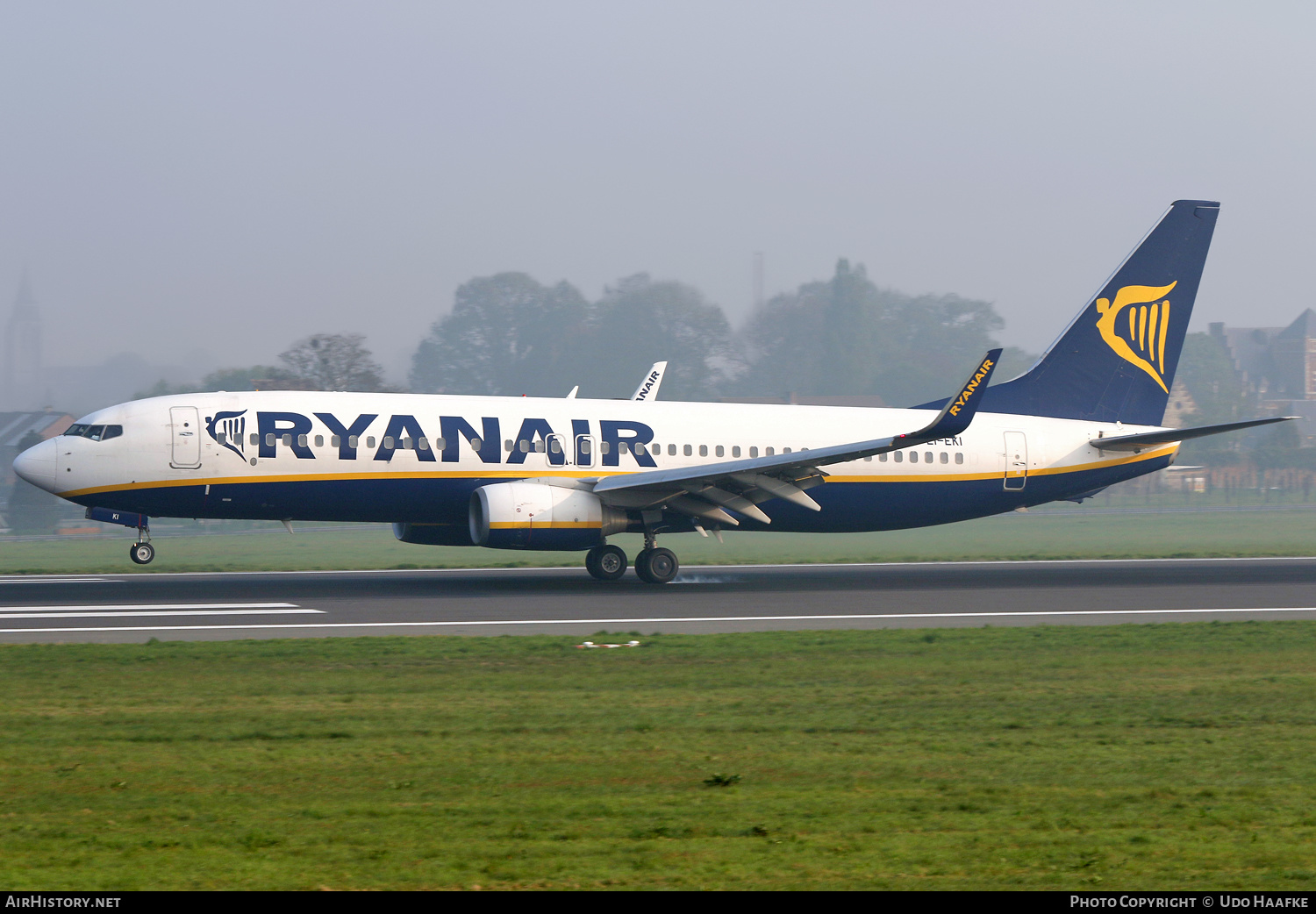 Aircraft Photo of EI-EKI | Boeing 737-8AS | Ryanair | AirHistory.net #547585