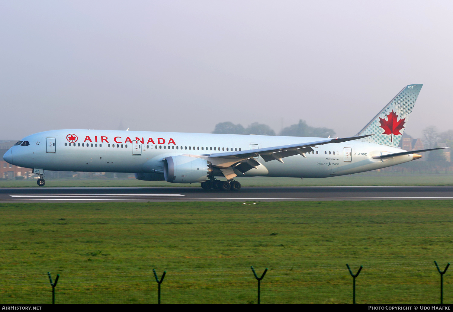 Aircraft Photo of C-FGDZ | Boeing 787-9 Dreamliner | Air Canada | AirHistory.net #547618