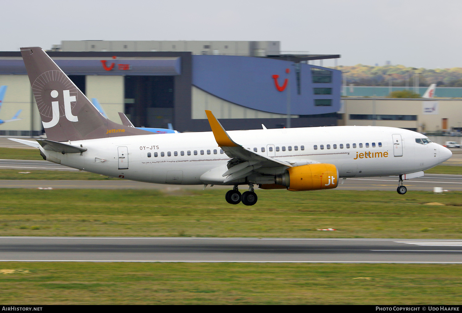 Aircraft Photo of OY-JTS | Boeing 737-7K2 | Jettime | AirHistory.net #547624