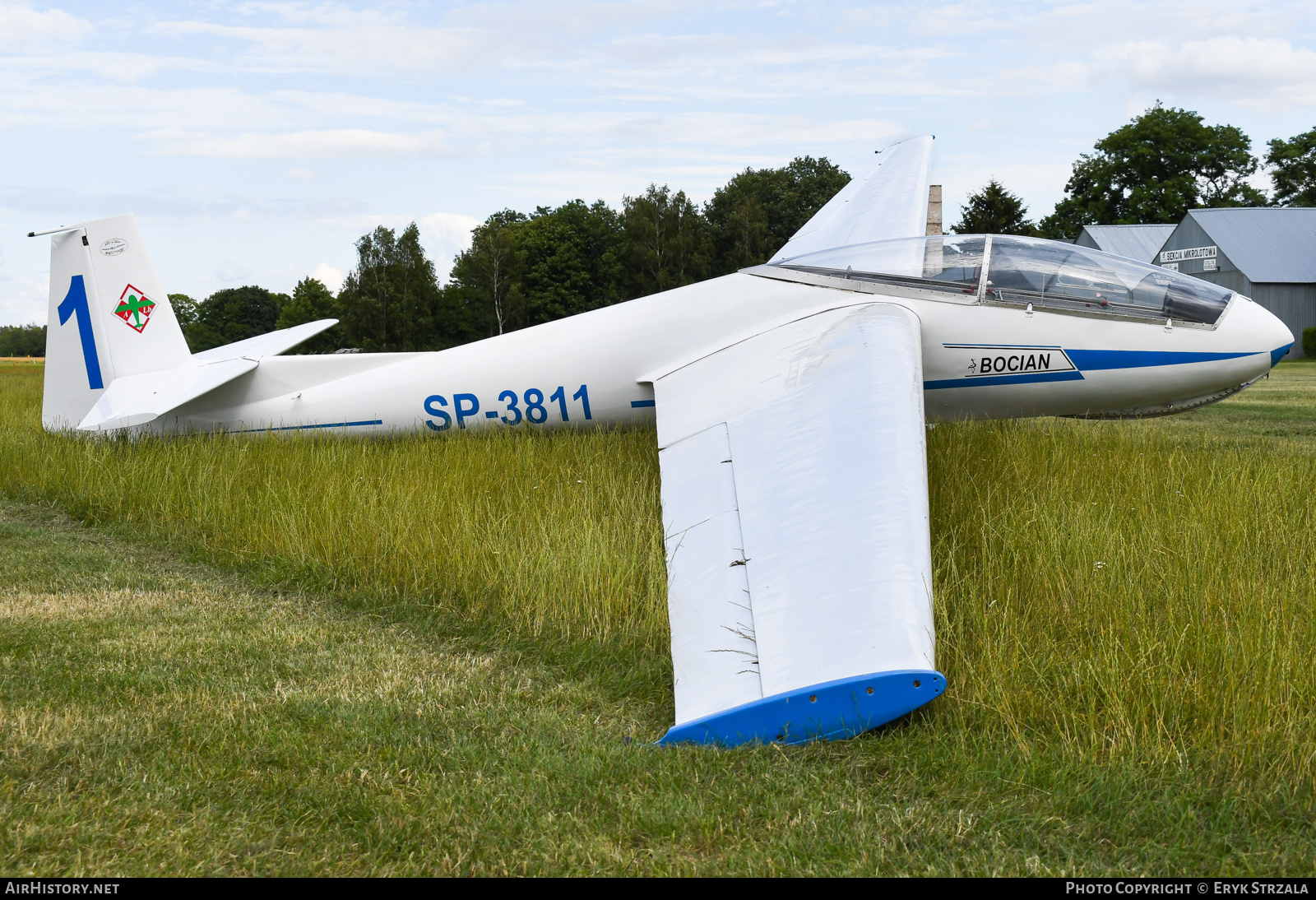 Aircraft Photo of SP-3811 | PZL-Bielsko SZD-9BIS Bocian 1E | Aeroklub LubelskI | AirHistory.net #547641