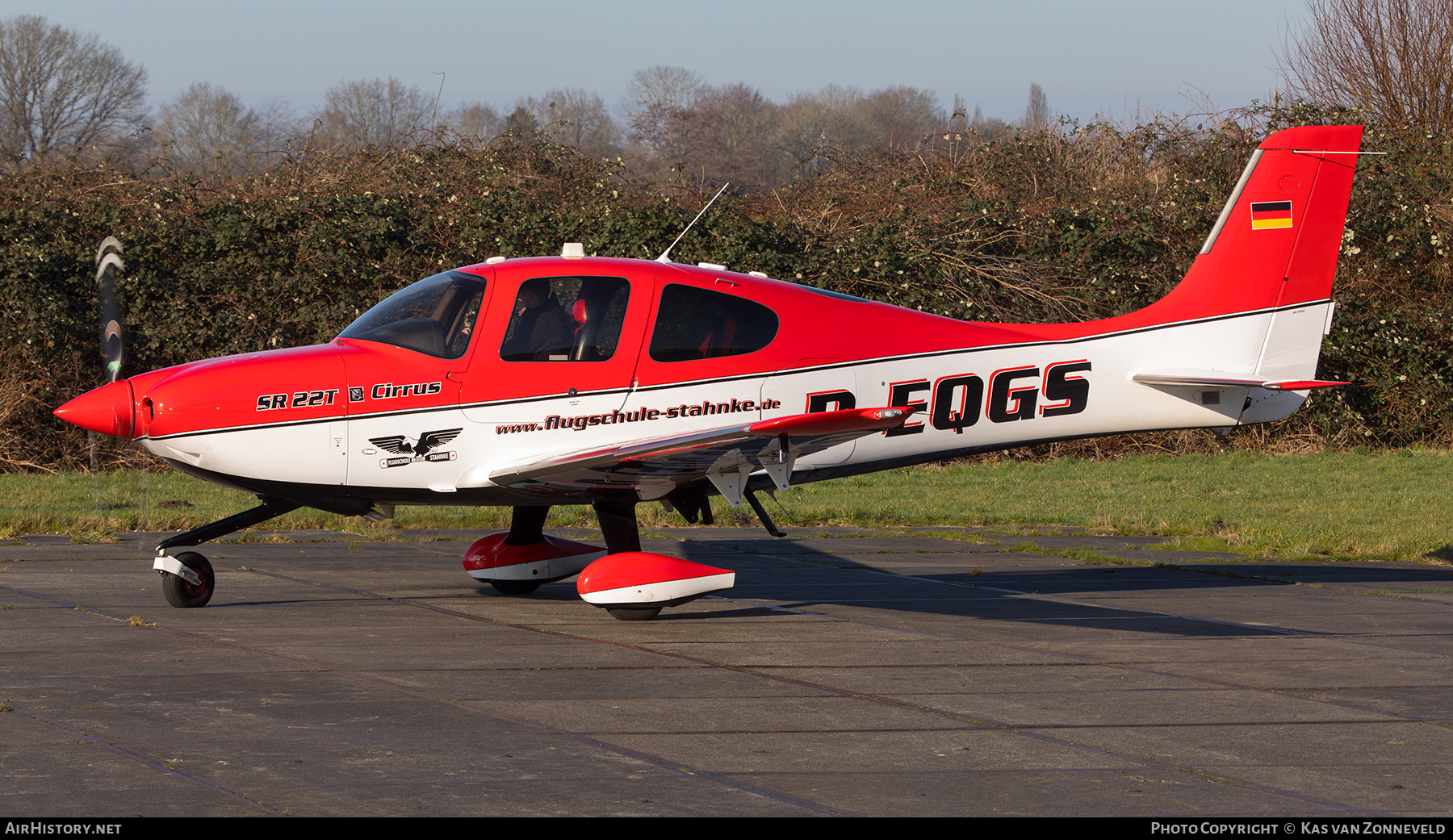 Aircraft Photo of D-EQGS | Cirrus SR-22T G3 | Flugschule Stahnke | AirHistory.net #547647