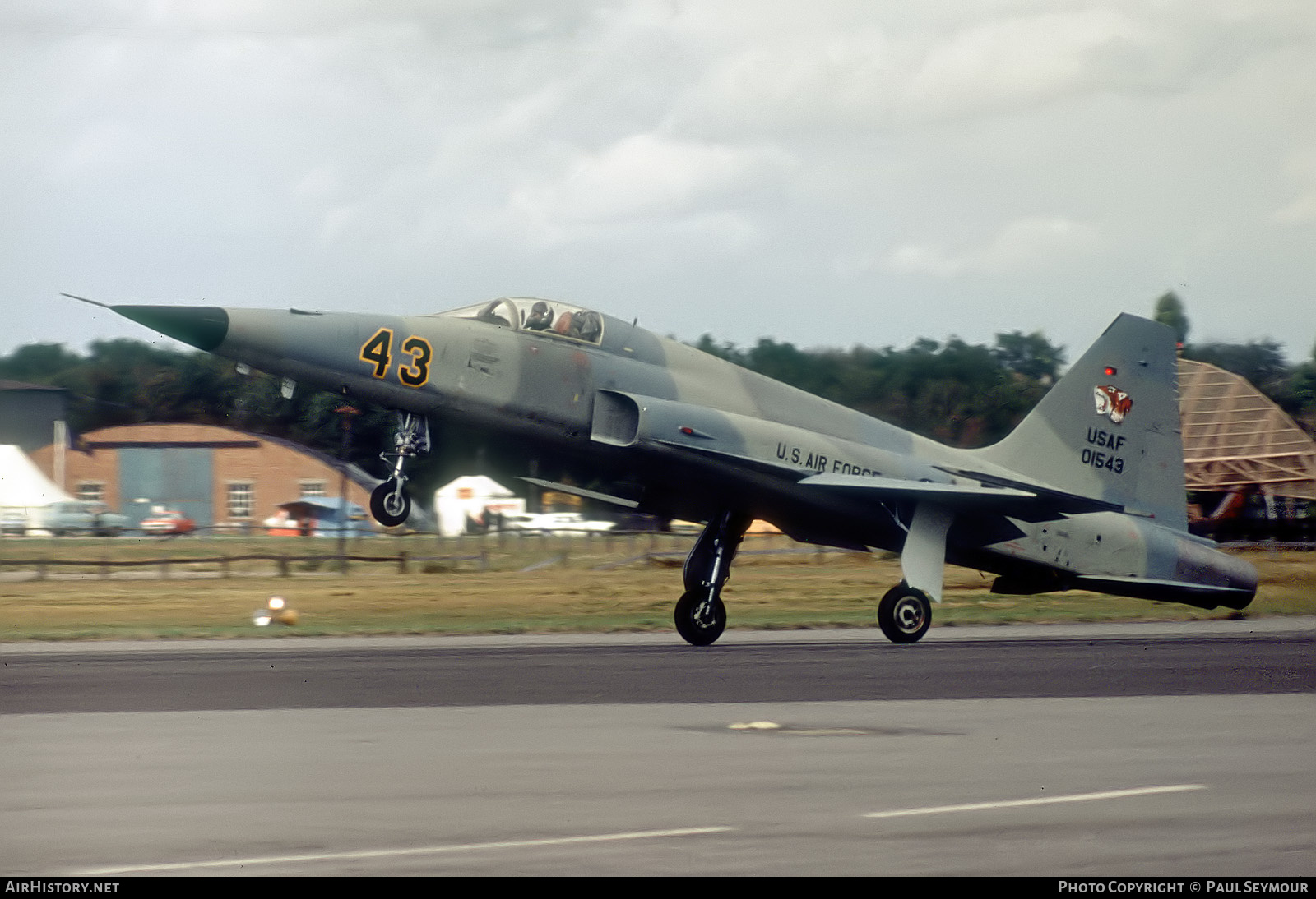 Aircraft Photo of 74-1543 / 01543 | Northrop F-5E Tiger II | USA - Air Force | AirHistory.net #547663