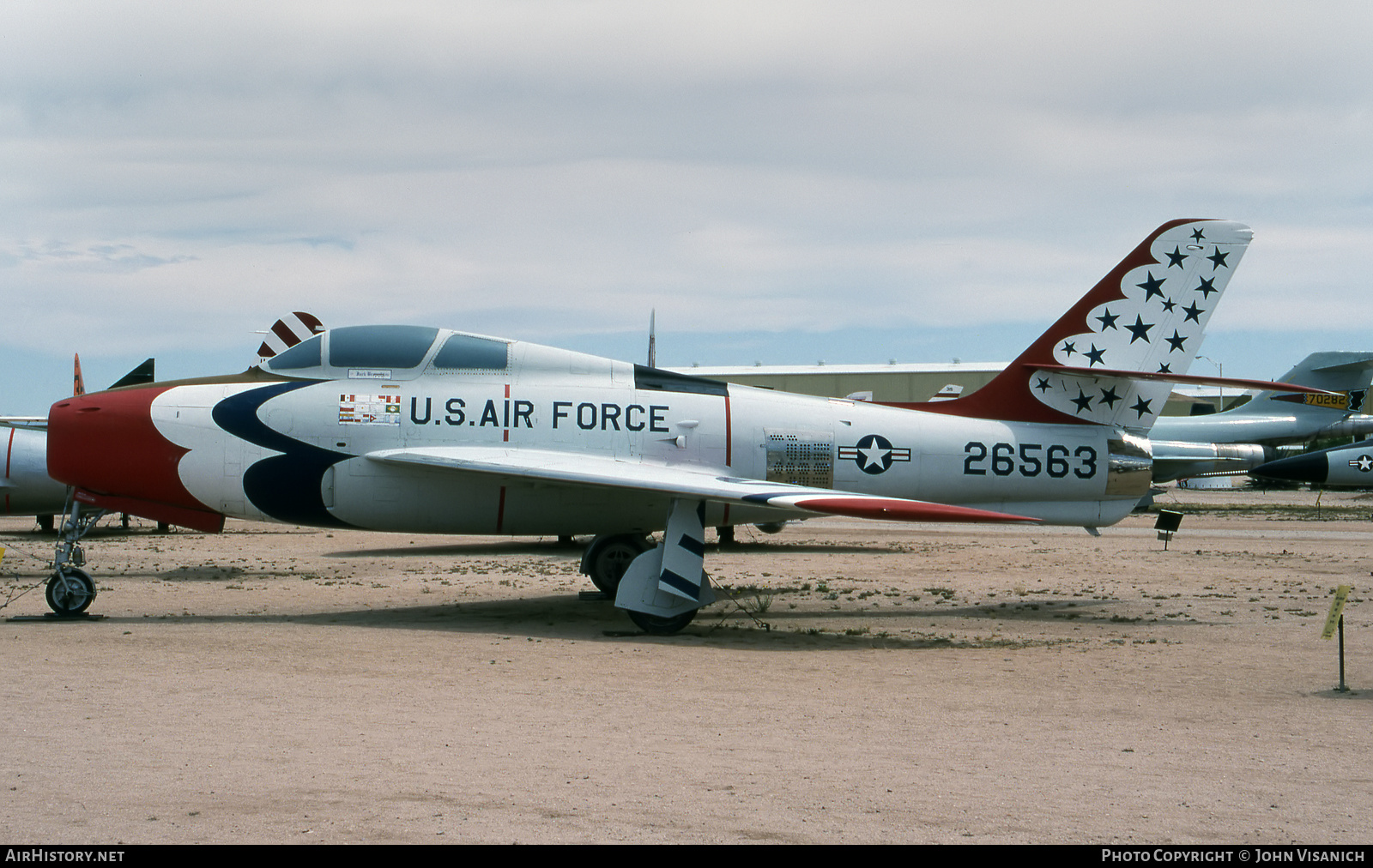 Aircraft Photo of 52-6563 / 26563 | Republic F-84F Thunderstreak | USA - Air Force | AirHistory.net #547665