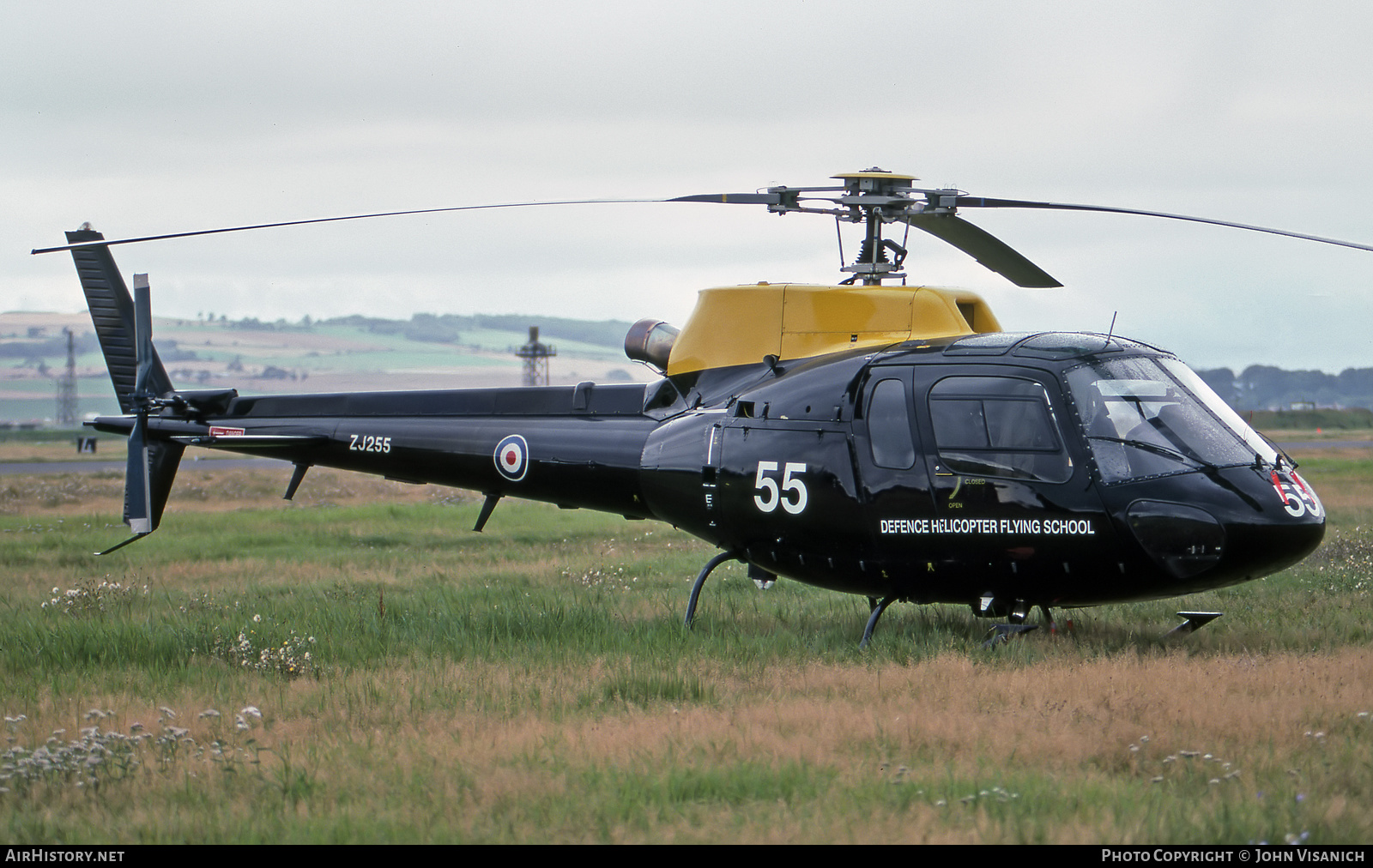 Aircraft Photo of ZJ255 | Eurocopter AS-350BB Squirrel HT1 | UK - Air Force | AirHistory.net #547673